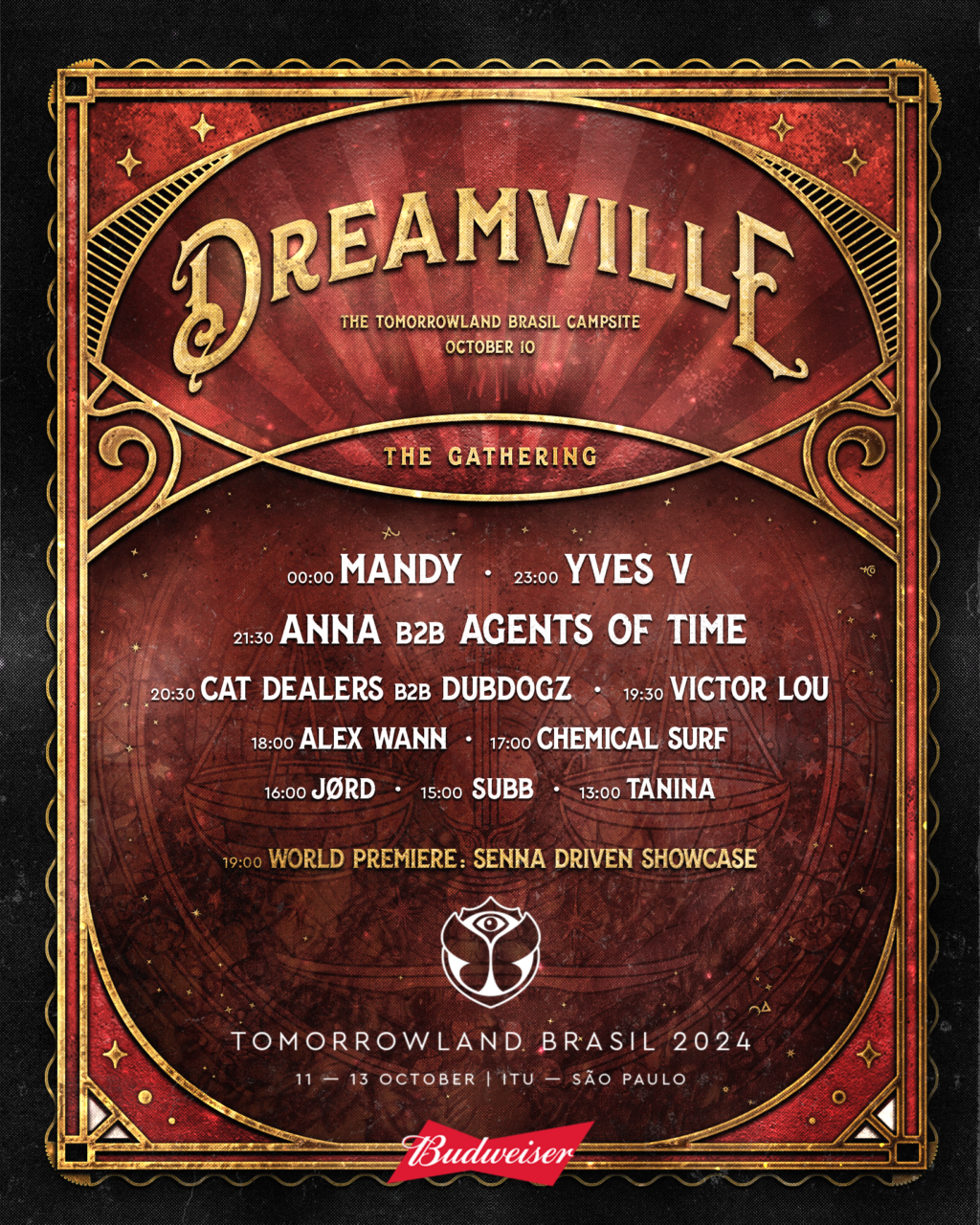 Tomorrowland Brasil - The Gathering line-up // Créditos: Tomorrowland Press