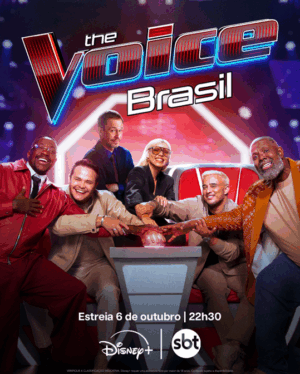 The Voice Brasil no SBT e Disney+ © Assessoria de Imprensa Disney